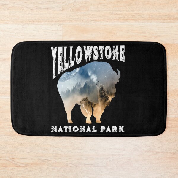 Aperçu de l'œuvre Parc national de Yellowstone | Chemise, tasse et plus encore Yellowstone créée et vendue par WildHeartTees.