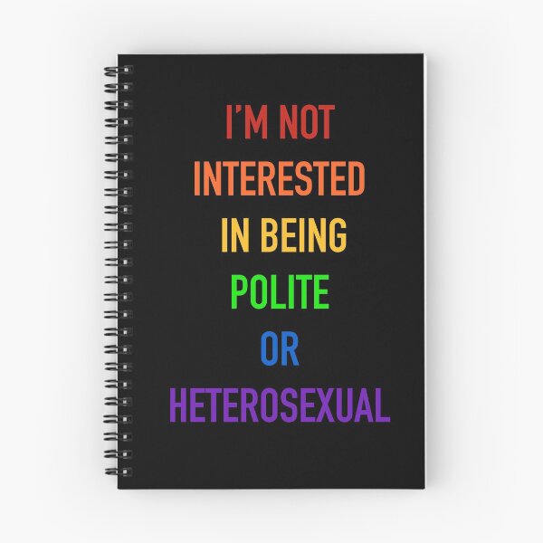 Item preview, I'm Not Interested (Gay) designed and sold by Kittymayor.