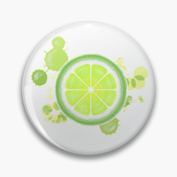 Item preview, Lime Slice with Splats designed and sold by Mina Arts Apparently.