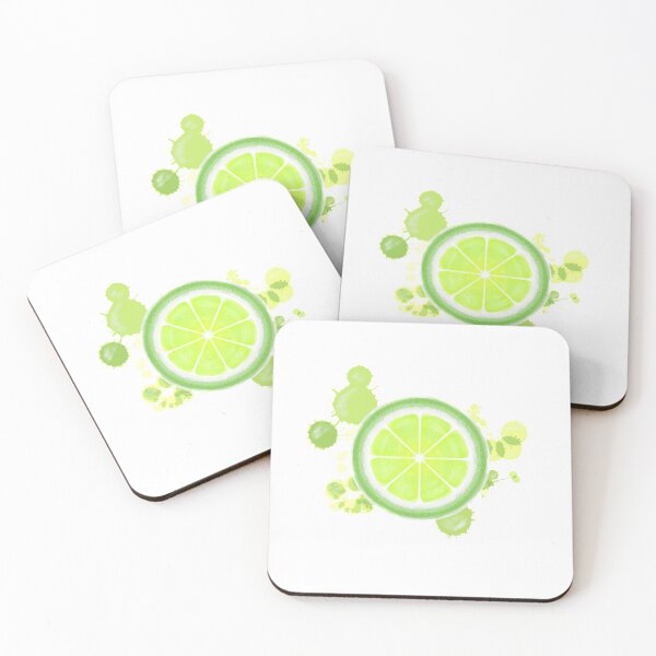 Item preview, Lime Slice with Splats designed and sold by Mina Arts Apparently.
