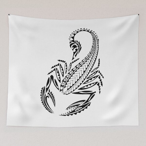 Item preview, polynesian scorpion designed and sold by attracdionz.