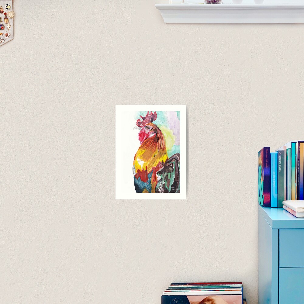 Rooster Art Print