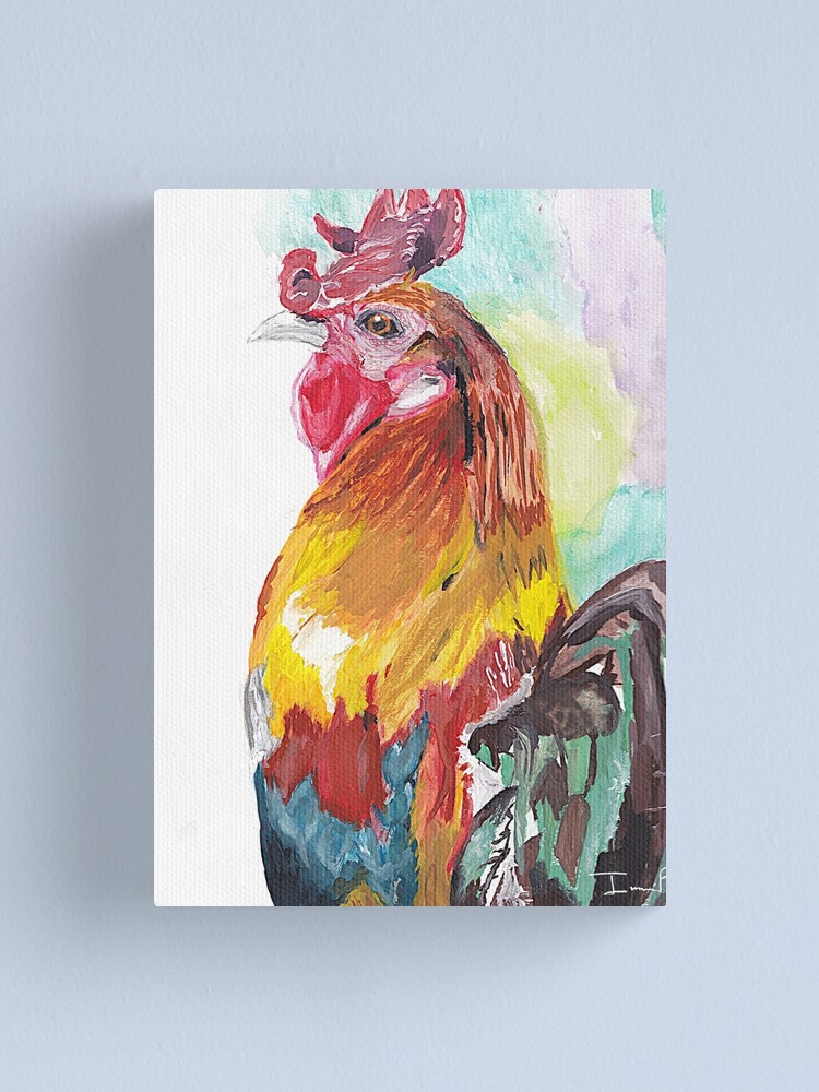 Alternate view of Rooster Canvas Print