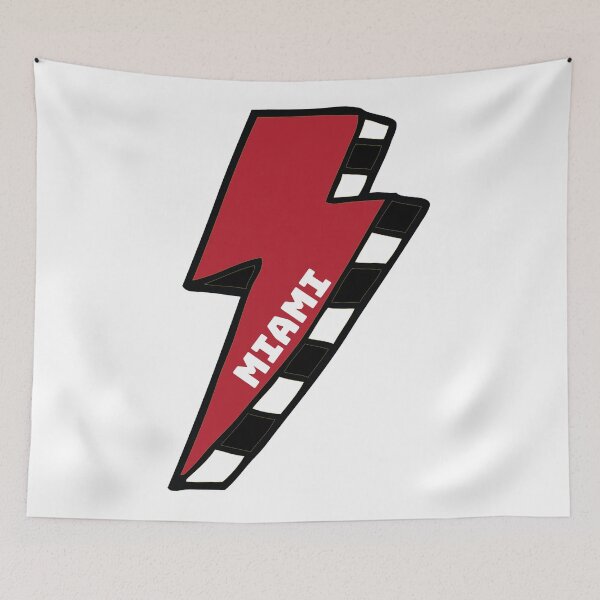 Item preview, Miami of Ohio Lightning Bolt designed and sold by kkosmicki.