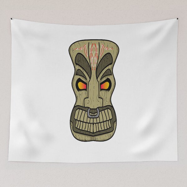 Item preview, Tiki with Pinstriping designed and sold by AceOneDesign.