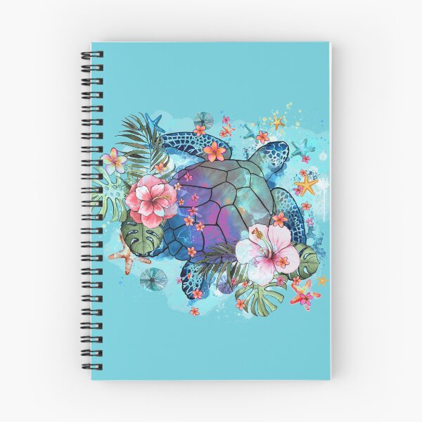 Item preview, Sea turtle watercolor tattoo designed and sold by Collagedream.