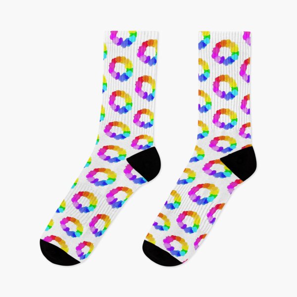 Item preview, Rainbow paint scrunchies designed and sold by LittleBettyMakes.