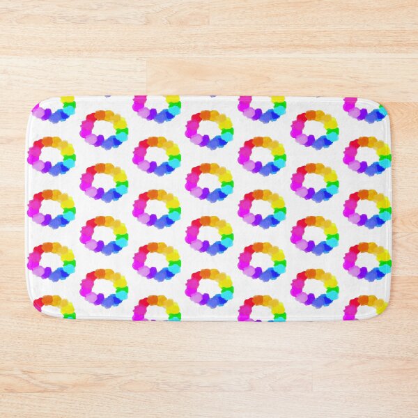 Item preview, Rainbow paint scrunchies designed and sold by LittleBettyMakes.
