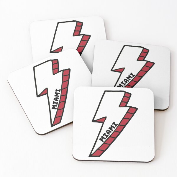 Item preview, Miami of Ohio Lightning Bolt designed and sold by kkosmicki.