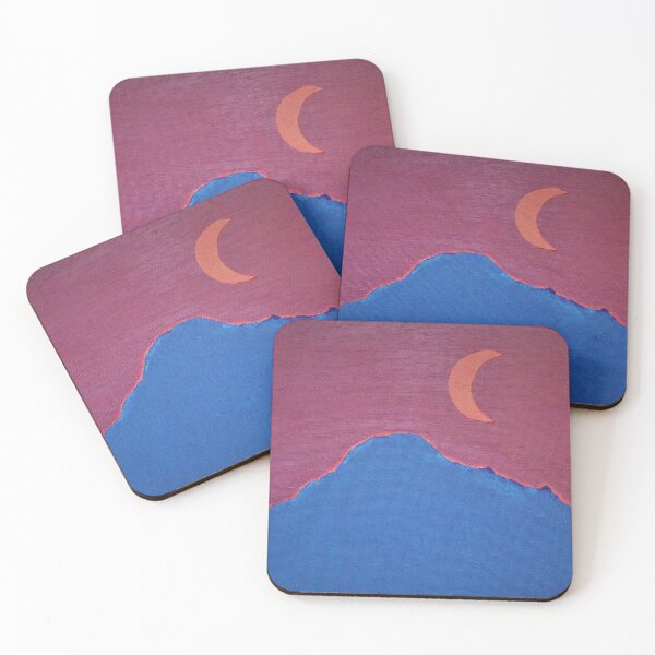 Item preview, Morning Mountain Moon designed and sold by MezmerArt.