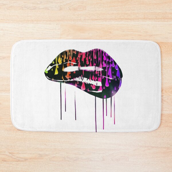 Item preview, Rainbow Drip Lips designed and sold by NocturnalRavers.