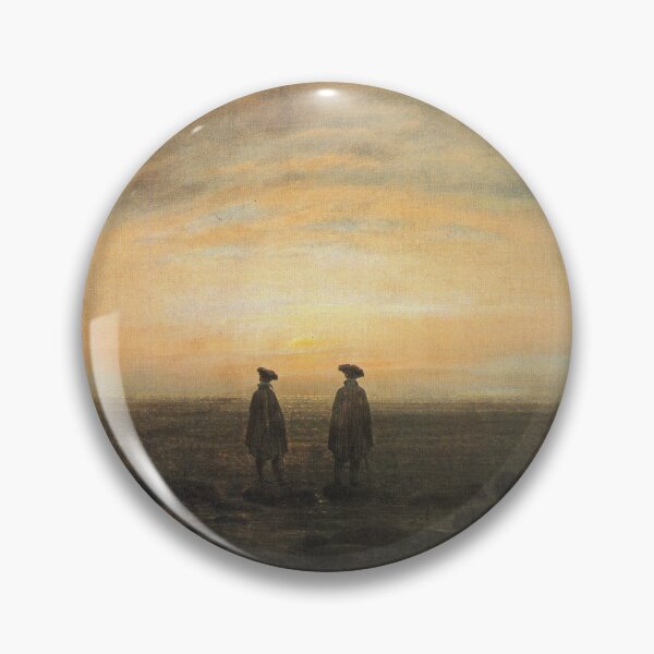 Item preview, Two Men by the Sea (Caspar David Friedrich) designed and sold by ArtHistorical.
