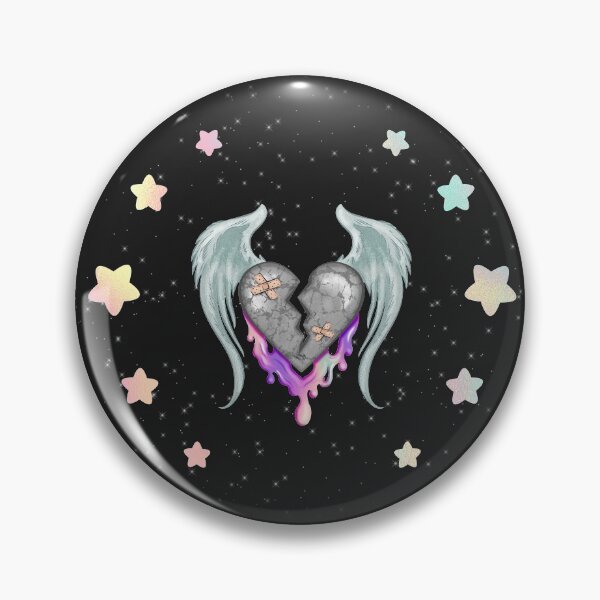 Item preview, Stone Broken Angelic Heart designed and sold by NicholiCosplay.
