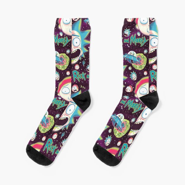 Rick und Morty Galaxy Socken