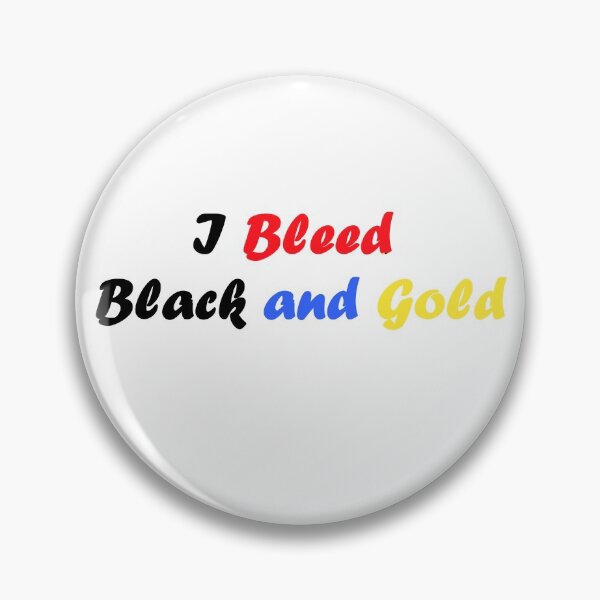 Item preview, I Bleed Black and Gold designed and sold by STLRZombie.