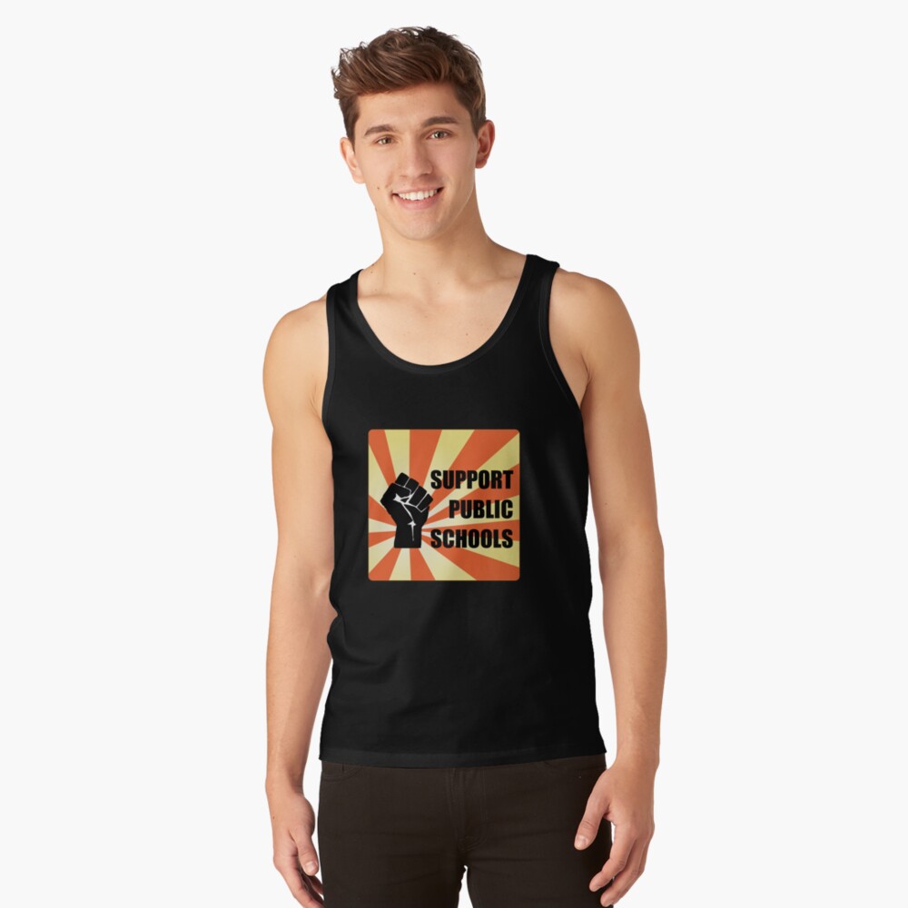 Vista previa del artículo con la obra «Camiseta de tirantes», diseñado y vendido por ResistNow.