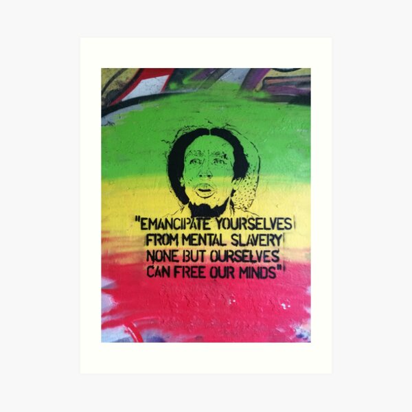 Emancipate yourself Art Print
