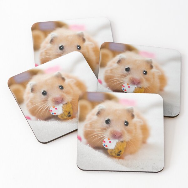 Item preview, Hamster with Cookie designed and sold by LexTheWolf.