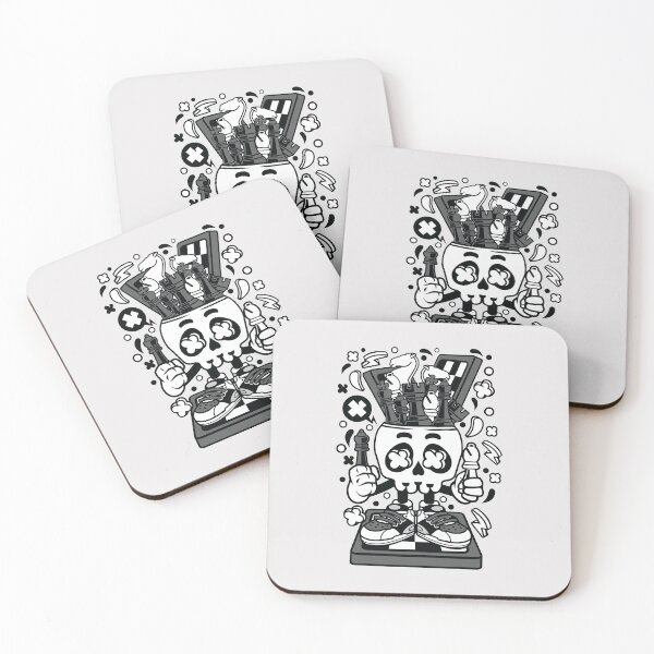 Item preview,  Skull Head Chess player designed and sold by Nickelparis.