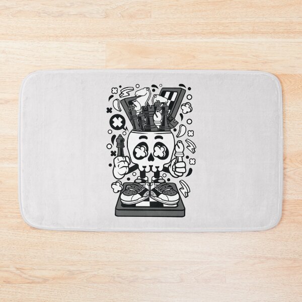 Item preview,  Skull Head Chess player designed and sold by Nickelparis.
