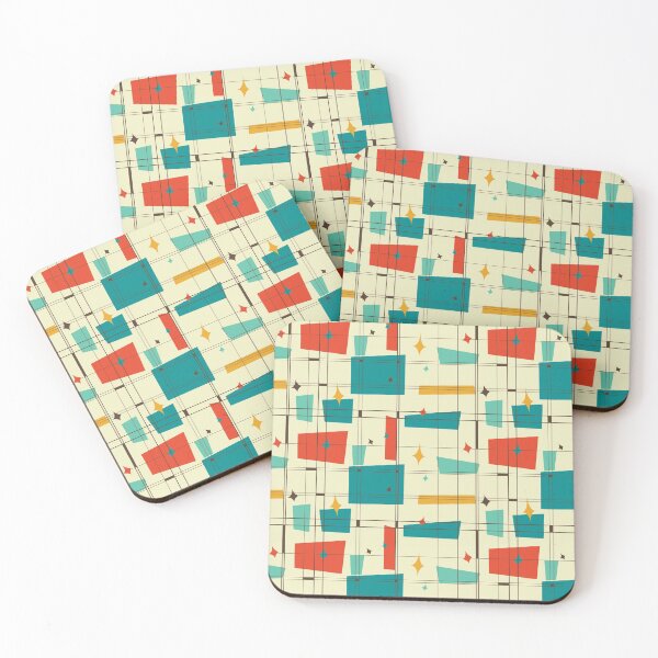Item preview, Mid Century Mod Neck Gator Rectangles Mid Century Modern designed and sold by stacyanne324.