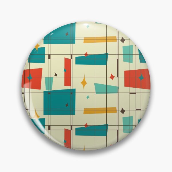 Artikelvorschau, Mid Century Mod Neck Gator Rectangles Mid Century Modern entworfen und verkauft von stacyanne324.