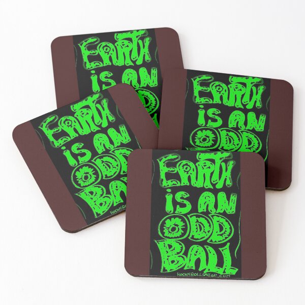 Item preview, EARTH IS AN ODDBALL designed and sold by ROCKNROLLSAILOR.