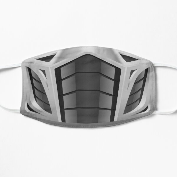 Mortal Mask Silver Flat Mask
