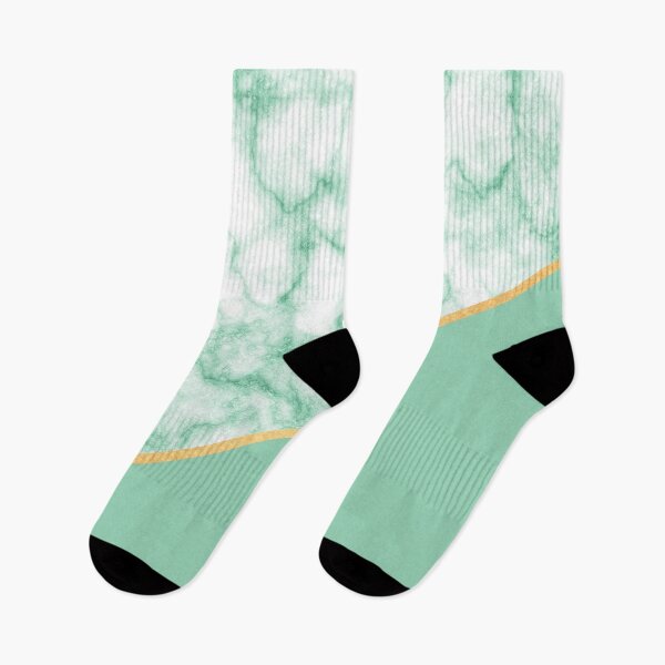 Item preview, Mint Green Marble Gold Stripe designed and sold by CreateHappy.