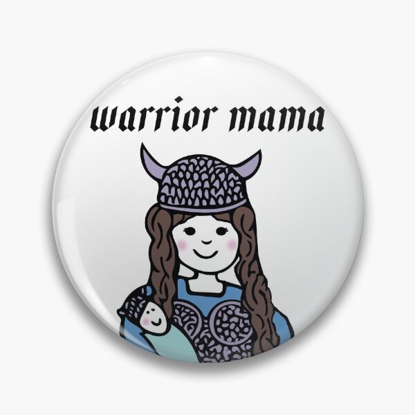 Artikelvorschau, Krieger Mama - Brünette Walküre Mama entworfen und verkauft von LittleBettyMakes.