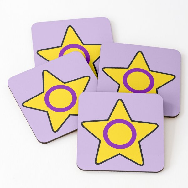 Item preview, Intersex Pride Star (updated) designed and sold by SimplyPride.