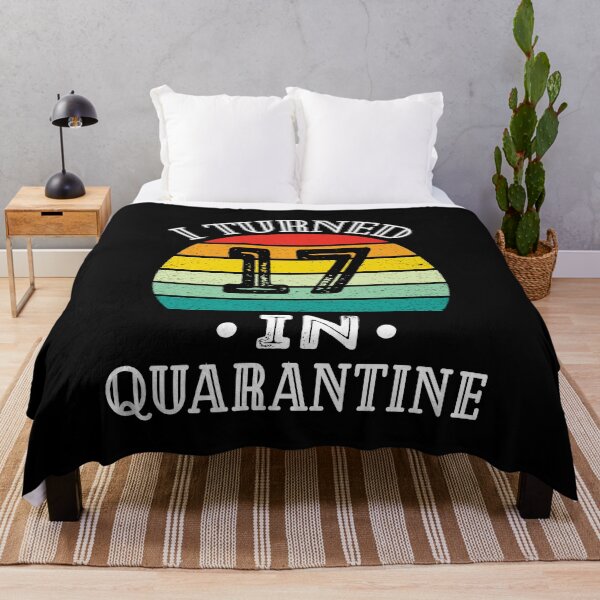 Item preview, I Turned 17 in Quarantine,17th Quarantine Birthday,Vintage Birthday designed and sold by meedTee.