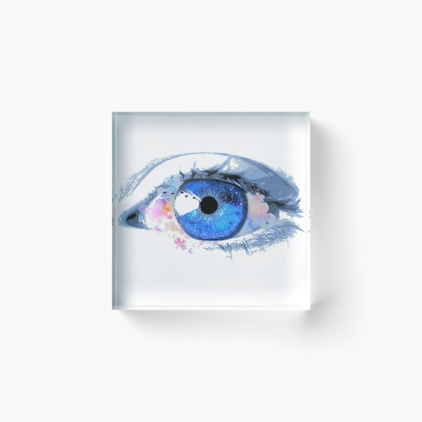 Item preview, eye painted with watercolors designed and sold by elciudadano.