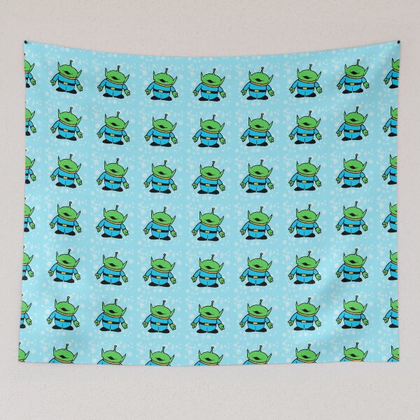 Item preview, Alien toy outer space pizza planet  designed and sold by TheDoodleFairy.