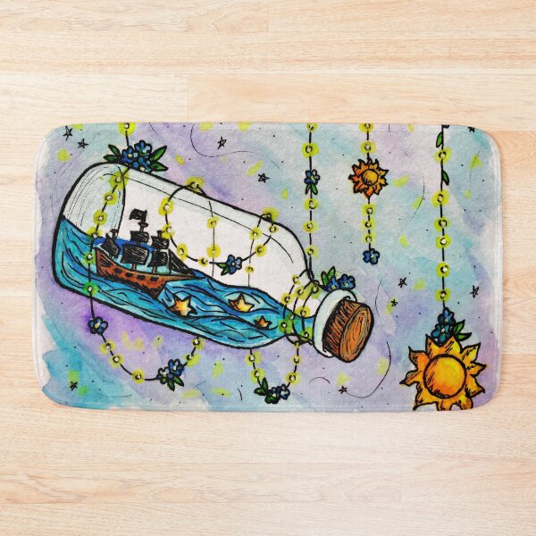 Not Yet | Suns & Pirate Ships | Inspired by The Amazing Devil Bath Mat