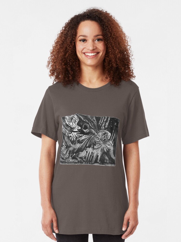 Alternate view of Strange Creature Slim Fit T-Shirt