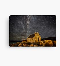 Tekapo Star Trails Leinwanddruck