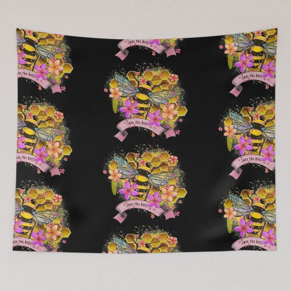 Item preview, It is important to always save the bees, honey watercolor designed and sold by Collagedream.