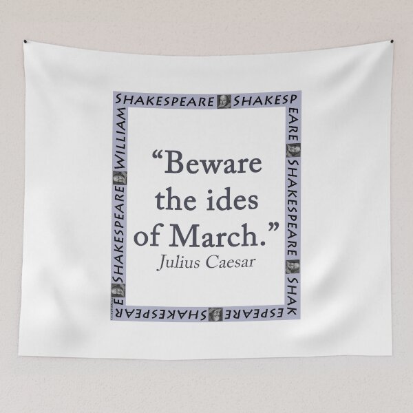 Item preview, Beware the Ides of March - Shakespeare designed and sold by CrankyOldDude.