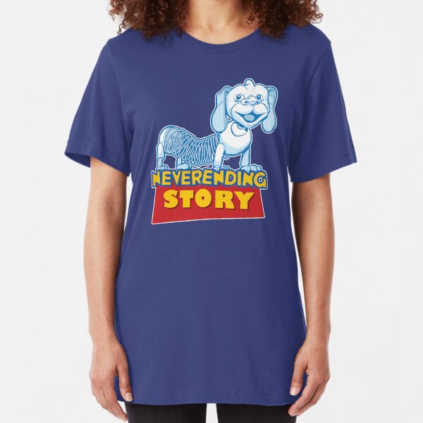 Story never ends! Slim Fit T-Shirt