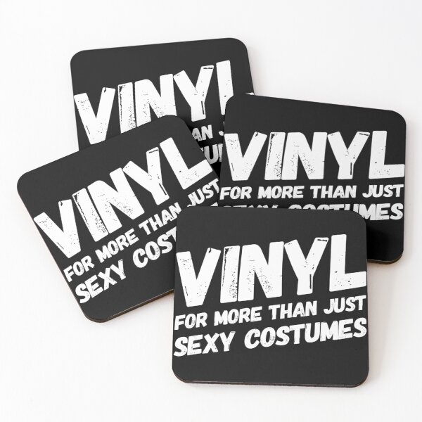 Item preview, Vinyl For More Than Just Just Sexy Costumes White Text designed and sold by TWMBDesigns.