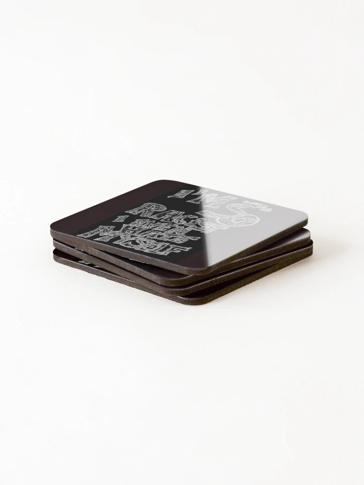 Thumbnail 4 of 5, Coasters (Set of 4), SELFHATE designed and sold by ROCKNROLLSAILOR.