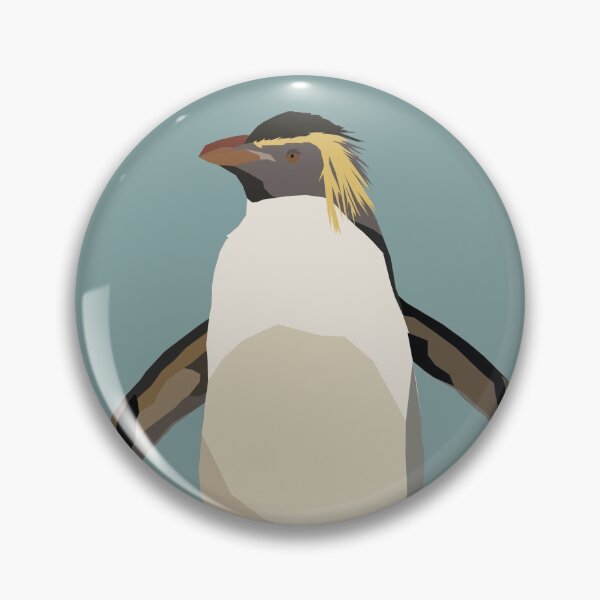 Item preview, Rockhopper Penguin designed and sold by rhiansanimalart.