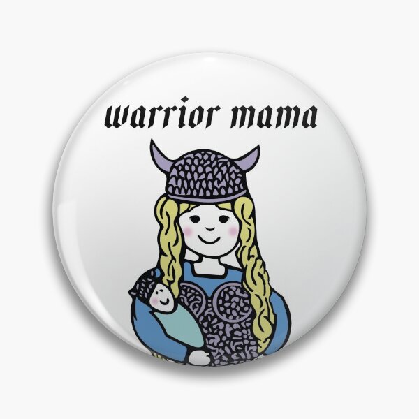 Artikelvorschau, Kriegermama - blonde Walkürenmama entworfen und verkauft von LittleBettyMakes.