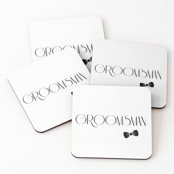 Item preview, Groomsman designed and sold by ParrotHeadSwag.