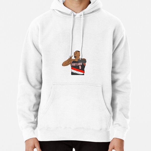 portland trail blazers damian lillard hoodie