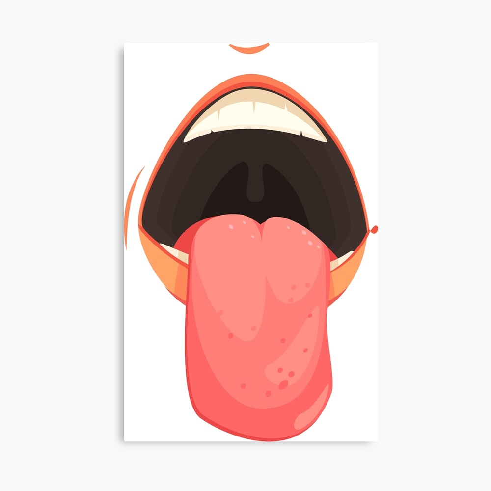 tongue anime poster by kikibul redbubble tongue anime poster by kikibul redbubble