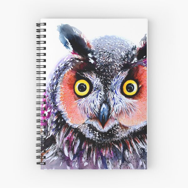Item preview, "Long eared owl" designed and sold by IsabelSalvador.
