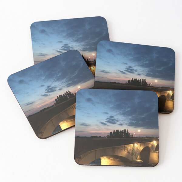 Item preview, Amboise Bridge at Sunset designed and sold by Riley Capus.