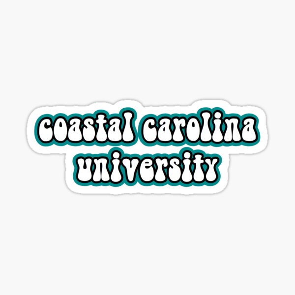 coastal carolina university Sticker